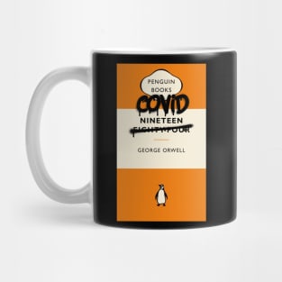 Covid nineteen funny 1984 George Orwell Mug